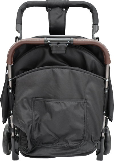 Fun Moment Baby Stroller, Foldable, Storage Basket, Safety Harness - Black product image 7
