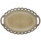 طوفرية تقديم بلاستيك السيف غاليري، 45×32×2 سم - ذهبي product image 1