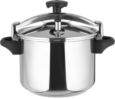 Silampos Stainless Steel Pressure Cooker, 8L, 24.5cm – Silver product image 1