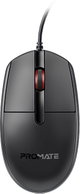 ماوس سلكي بلاستيك روميت،دقة 1200 نقطة، سلك 150 سم - أسود product image 1