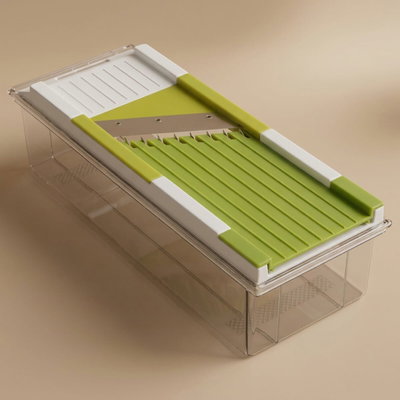 Al Saif Gallery Plastic Grater, 9 x 1 cm, Rectangle - Green product image 1