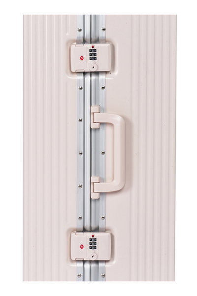 طقم شنط سفر بولي كربونات ليمرا، 2 مقاس، 4 عجلات، LMA-1900 - وردي product image 4