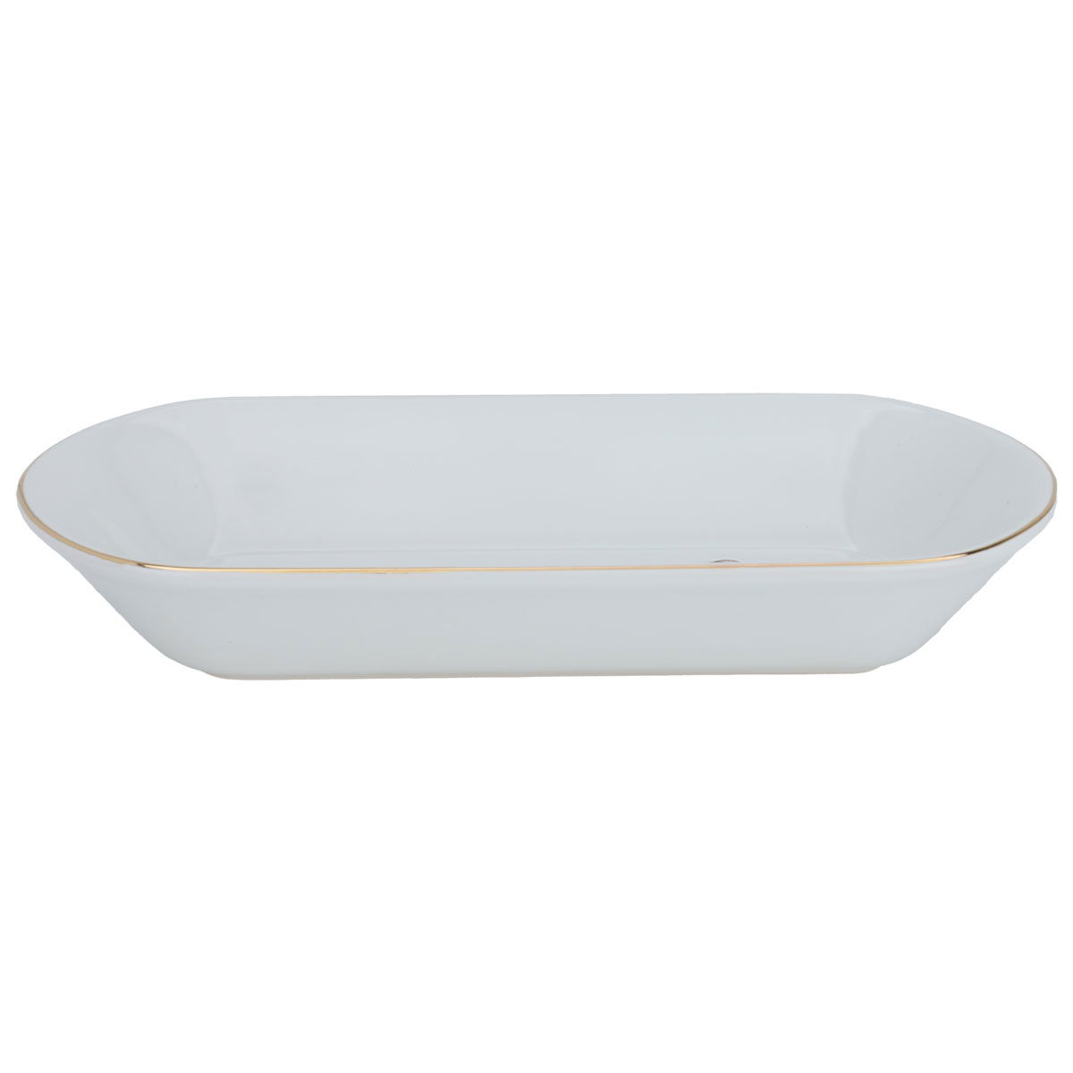 Al Saif Gallery porcelain serving plate, 29 cm, elephant pattern - white product image