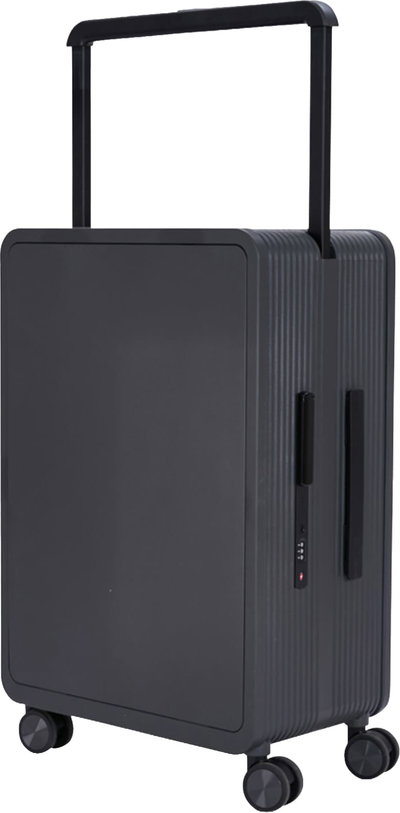 شنط كابينة طائرة بولي كربون ليمرا، 20 بوصة، 4 عجلات، زاويه 360 درجة، LV-2021-GREY-20 - فضي product image 1