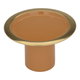 Al Saif Gallery steel cake stand, round, base - brown product image 1