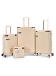 طقم شنط سفر ABS ليمرا، 6 مقاسات، 4 عجلات، WM-237 - بيج product image 3