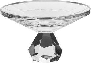 Al Saif Gallery Glass Serving Stand, Base, 15X15X9 Cm - Clear product image