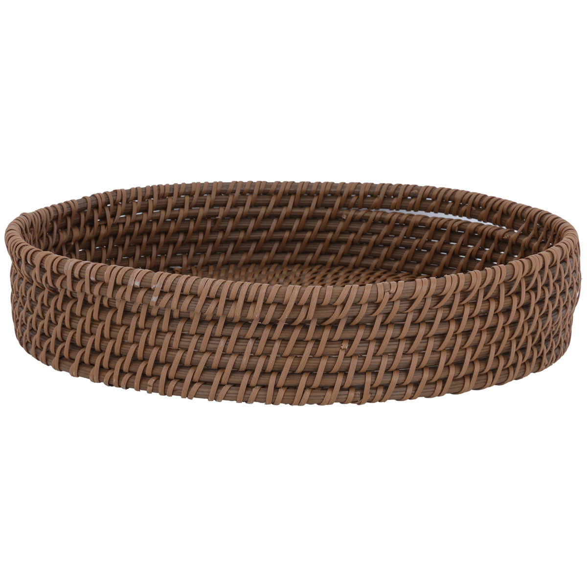طوفرية تقديم خوص السيف غاليري، 36×36×7 سم، دائري - بني product image 2