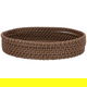 Al Saif Gallery wicker tofir, 36 x 36 x 7 cm, round - brown product image 2