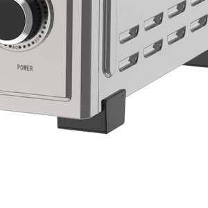 فرن كهربائي ويننج ستار، 45 لتر، 2000 واط، اضاءة داخلية، ST-9850 - فضي product image 2