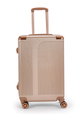 طقم شنط سفر ABS ليمرا، 4 مقاسات، 4 عجلات، بزاوية 360 درجة، OT-501862 - ذهبي product image 4