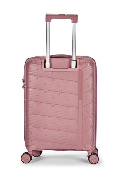 طقم شنط سفر بولي بروبيلين ليمرا، 3 مقاسات، 4 عجلات، بزاوية 360 درجة، LMA-PP503-3PCS - روزجولد product image 4