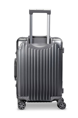 Limra RM-601 Aluminum Suitcase, 20 inches, 4 Wheels - Dark Grey product image 2