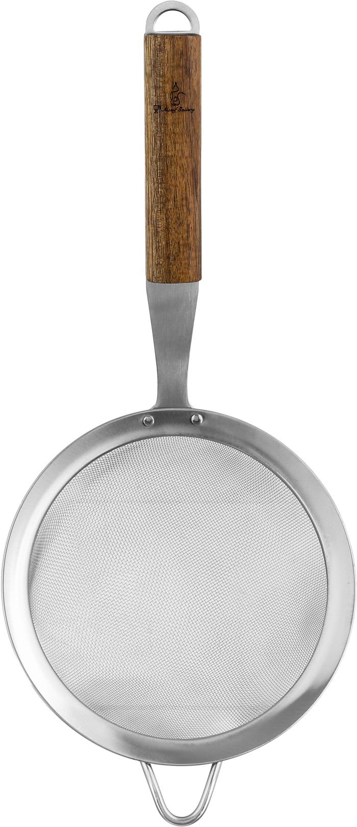 مصفاة استيل استيل السيف غاليري، 39×21 سم، يد خشب - فضي product image 2