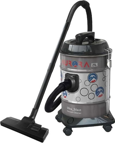 مكنسة برميل اورورا، بقوة 2000 واط، 21 لتر، AR-21VSY - رمادي اسود product image 1