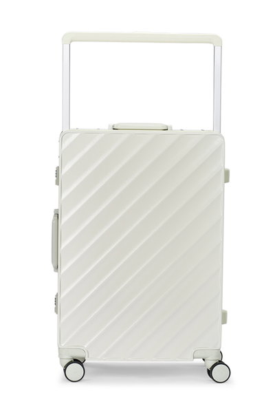 طقم شنط سفر بولي كربونات ليمرا، 2 مقاس، 4 عجلات، LMA-1901 - ابيض product image 7