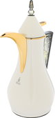 Al Saif Gallery Maha Steel thermos Set, 2 Pieces, 1 Liter - Pearl product image 2
