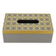 Al Saif Gallery Plastic Tissue Box, Rectangle - Gray product image 1