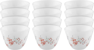 طقم فناجين قهوة بورسلان السيف غاليري، 12 قطعة - ابيض product image 1