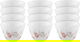 Al Saif Gallery porcelain coffee cup set, 12 pieces - white product image 1