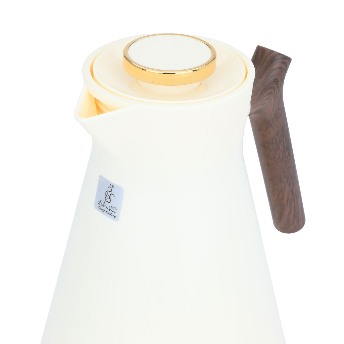 ترمس أمادا إفرست، 1.5 لتر، حافظة داخلية زجاج حراري، هيكل خارجي بلاستيك - أبيض product image 4