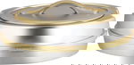 Al Saif Gallery Kanda 2 Case Set, 3 Pieces, Steel Inner Case, Oval - Silver Gold product image 2