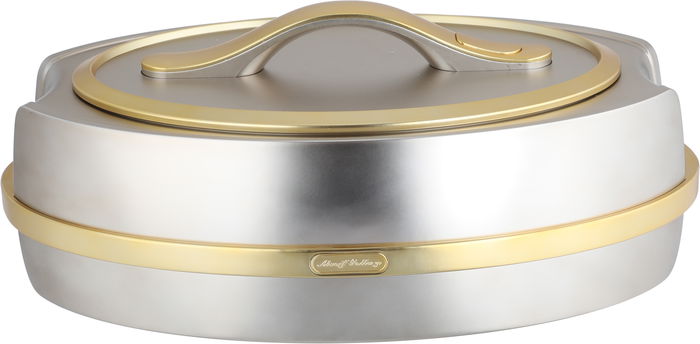 Al Saif Gallery Kanda 2 Case Set, 3 Pieces, Steel Inner Case, Oval - Silver Gold product image 2