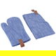 Alsaif Gallery Fabric Glove Apron Set, 2 Pieces - Blue product image 1