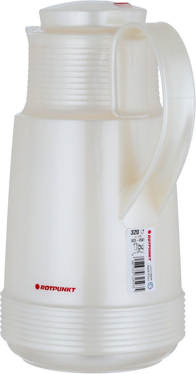 ترمس روتبونت، 1 لتر، حافظة داخلية زجاج - ابيض product image 3