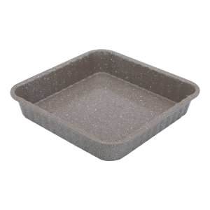 Al Saif Gallery granite tray, 4.5 x 24 x 24 cm, square - light brown product image 2