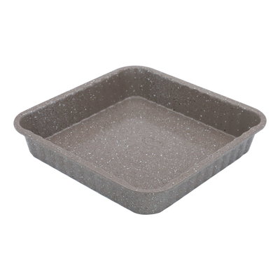 Al Saif Gallery granite tray, 4.5 x 24 x 24 cm, square - light brown product image 2