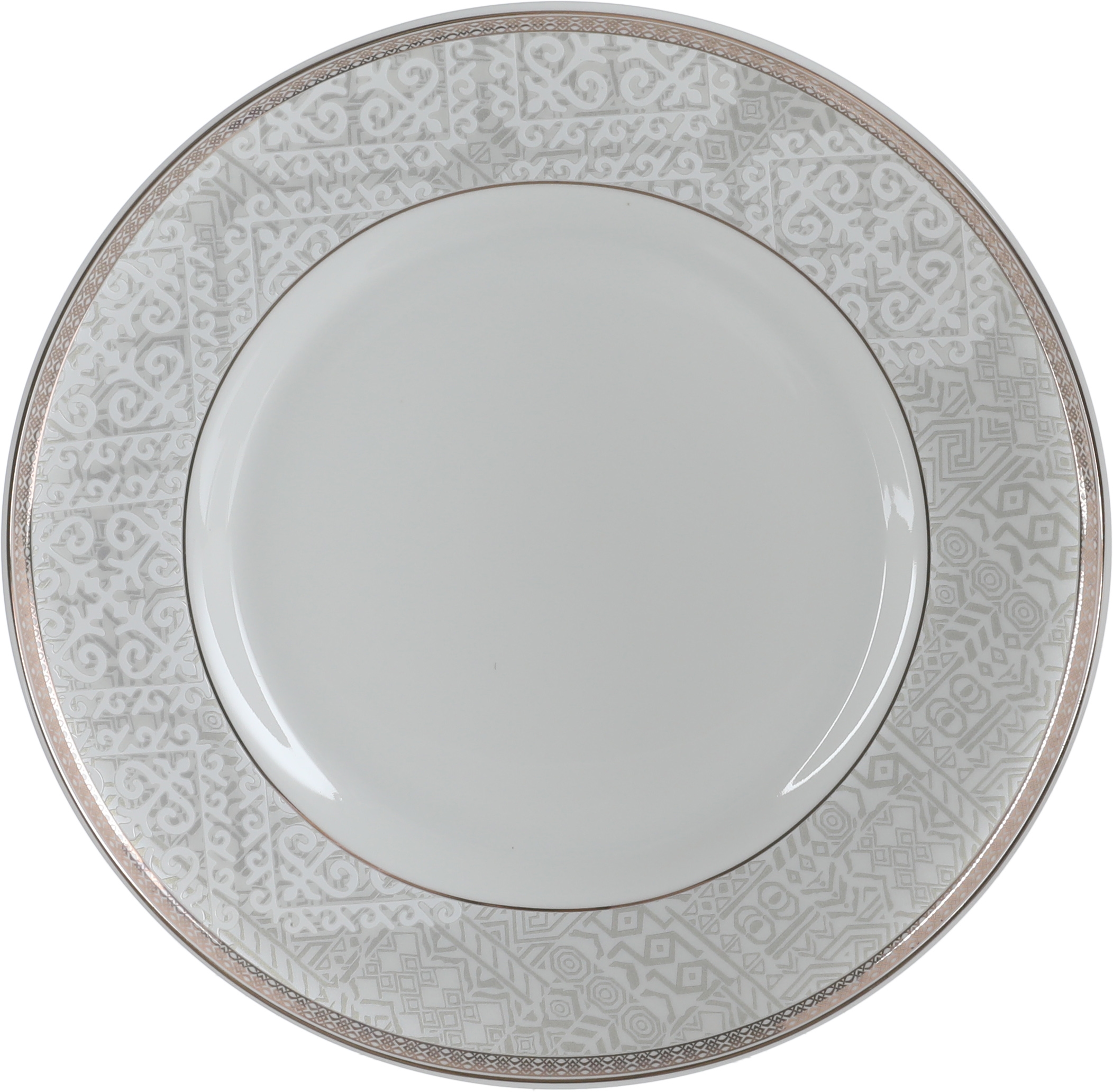 Victoria Al Saif Gallery porcelain dining set, 65 pieces, golden-white pattern product image 18