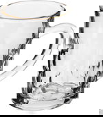 Al Saif Gallery glass tea set, 6 pieces - clear product image 2
