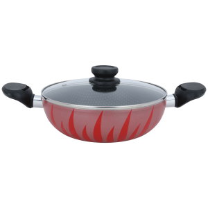Tefal Al Saif Gallery Pot, 26 cm, glass lid, deep - red product image 2