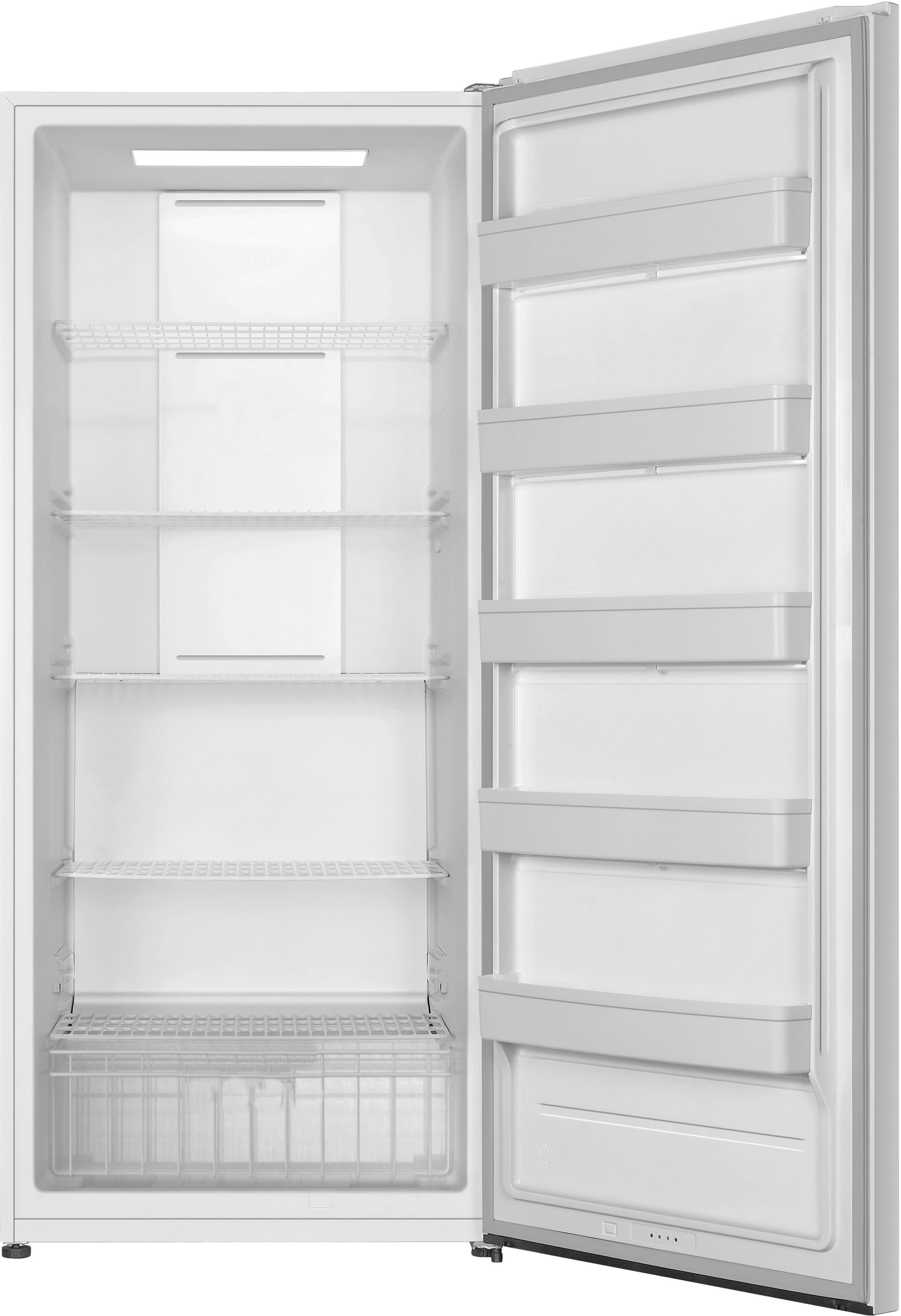 Edison Edir595Inv No Frost Vertical Refrigerator, 598 Liters, 21.1 Feet, Convert To Freezer, Inverter - Silver product image 2