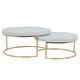 Al Saif Gallery Marble Cake Serving Set, 2 Pieces - White product image 3