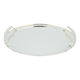 Al Saif Gallery Steel Serving Tray, 37x26x2 cm - Silver product image 2