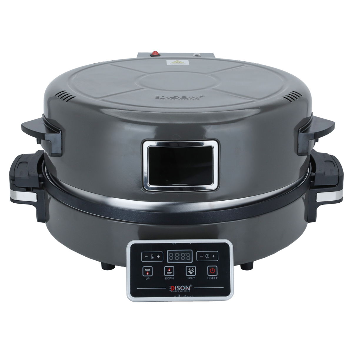 Edison Home Oven And Maqlqall Maker, 2 Programs, 2400 W - Dark Grey product image 1