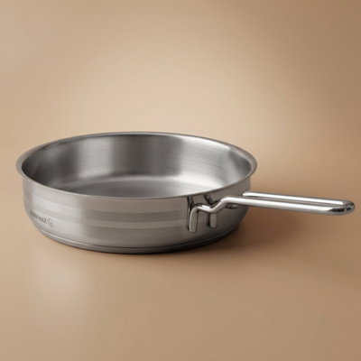 طاوة ستاينلس استيل كوركماز استرا 2، 3.35 لتر، 26×6 سم - فضي product image 1