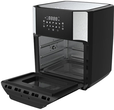 Winning Star ST-9686 Air Fryer and Grill, 1800W, 12Litre, 9 Programs, Digital Display - Black product image 1