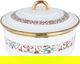 One More Porcelain Soup Set with Stand, 16 Pieces, Decorated - White Gold product image 4