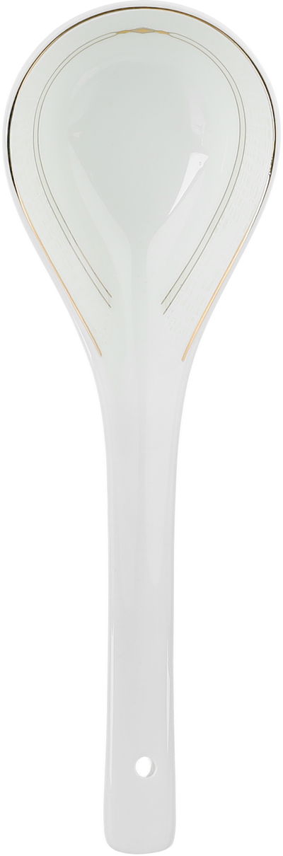 طقم تقديم سفرة بورسلان السيف غاليري، 86 قطعة - أبيض فضي product image 10