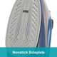 Winning Star ST-6100 Ceramic Steam Iron, 350ml, 2200W, Self-Cleaning - Blue product image 6