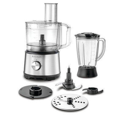 محضر طعام بلاك اند ديكر، 800 واط، 1.5 لتر، سرعتين، 24 وظيفة، FX825-B5 - فضي product image 3