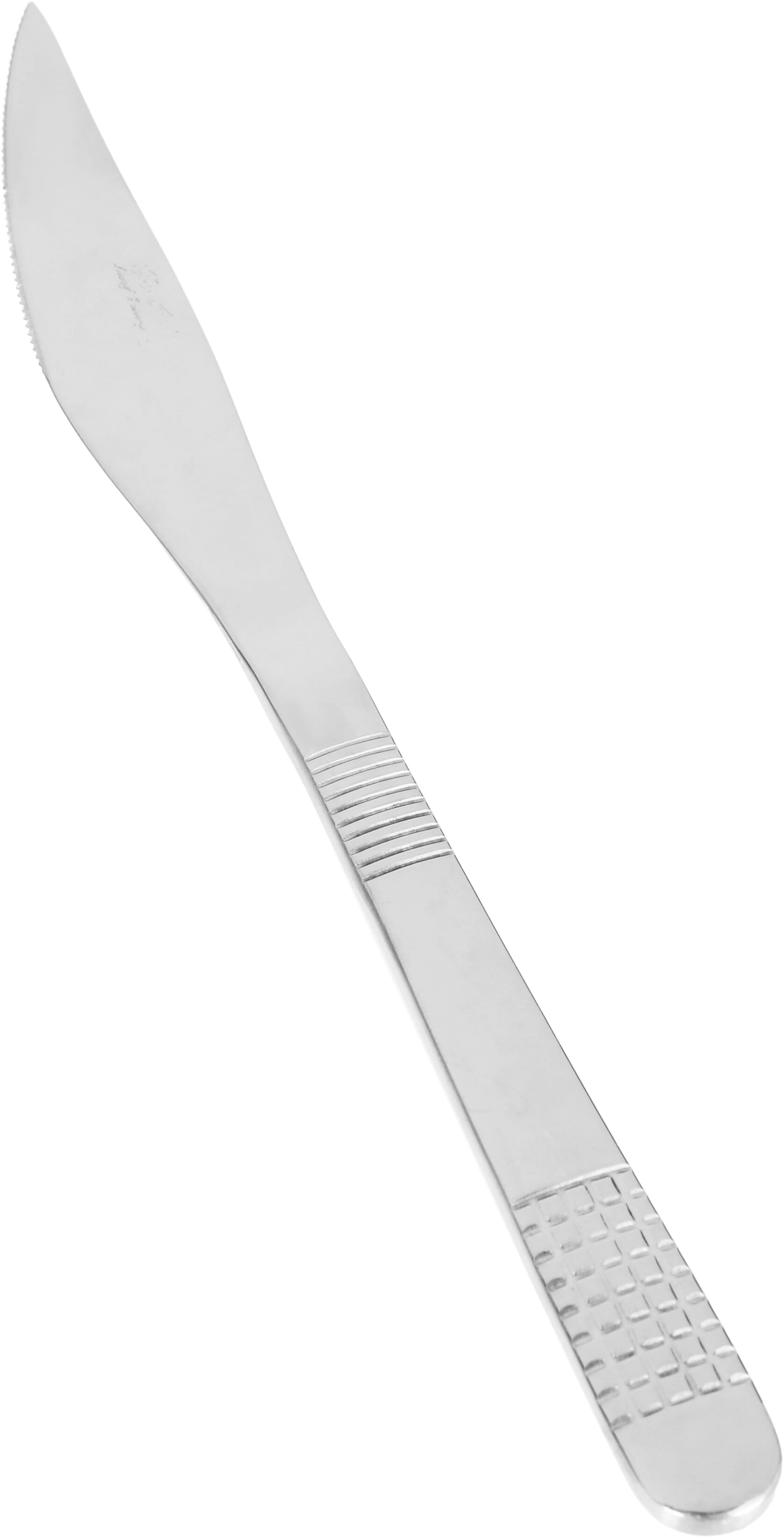 Al Saif Gallery steel knife set, 6 pieces, engraved - silver product image 2