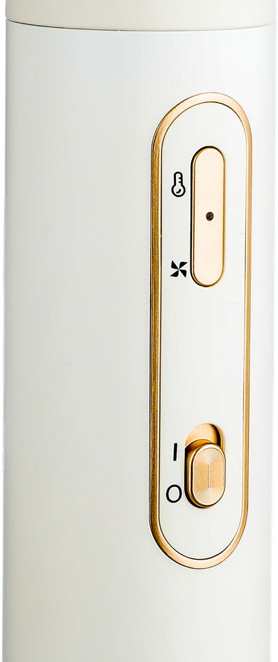 مجفف شعر إديسون، 1300 واط، 34.4x24.1x7.6 سم، زر تحكم في السرعة والحرارة، مرفق حقيبة، KF-F6 - كريمي ذهبي product image 3