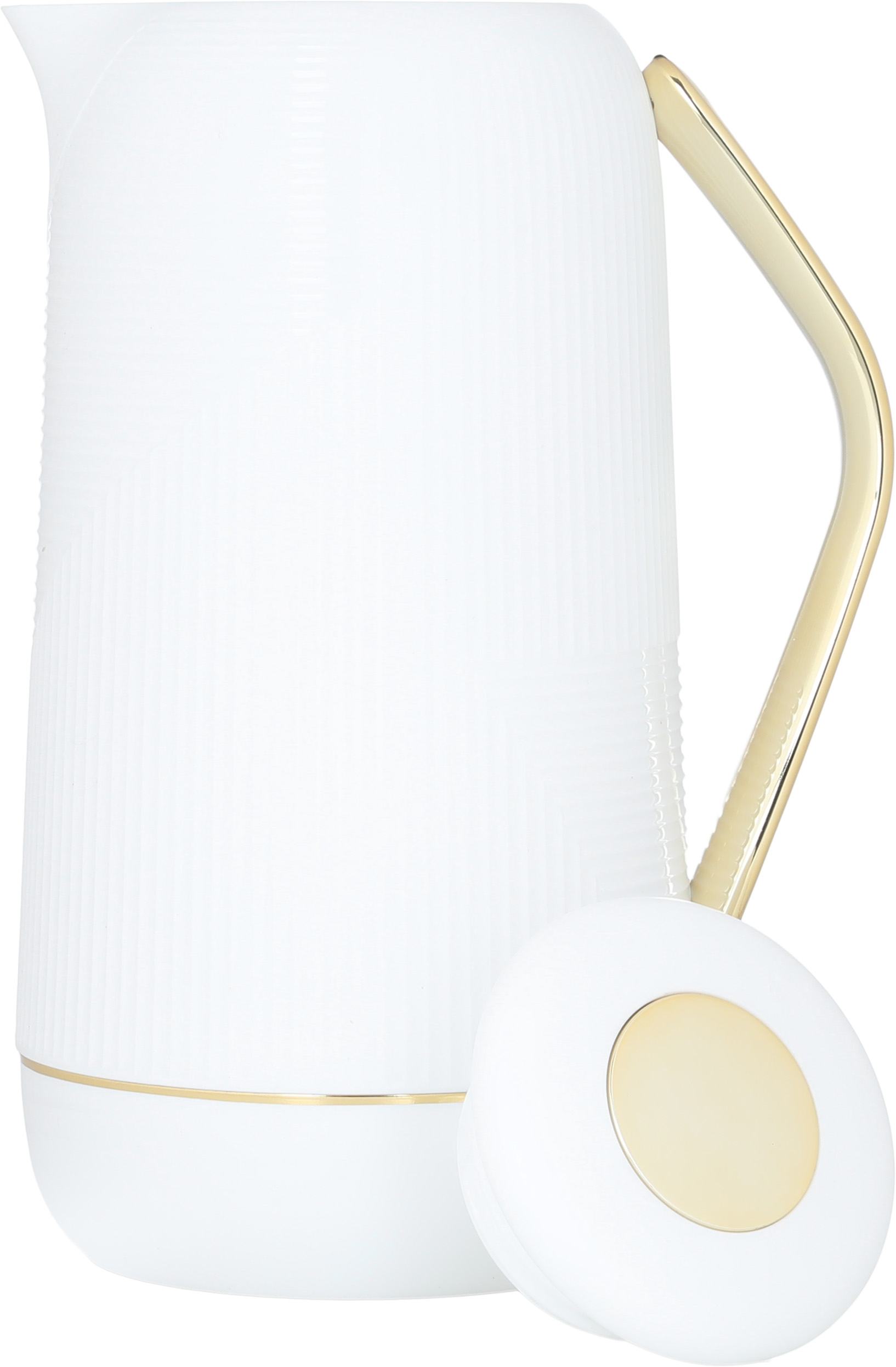 Glory Rawaa thermos, 1 liter, thermal glass inner container, plastic outer shell - white product image 4