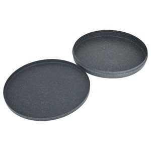 Al Saif Gallery granite flat tray, 30 cm, cover - gray product image 2