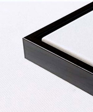 لوحة جدارية كانفس يدوية، 120×80 سم، اطار اسود - متعدد الالوان product image 2