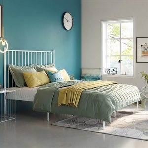 سرير مودرن حديد، 35×190×190 سم - ذهبي product image 2